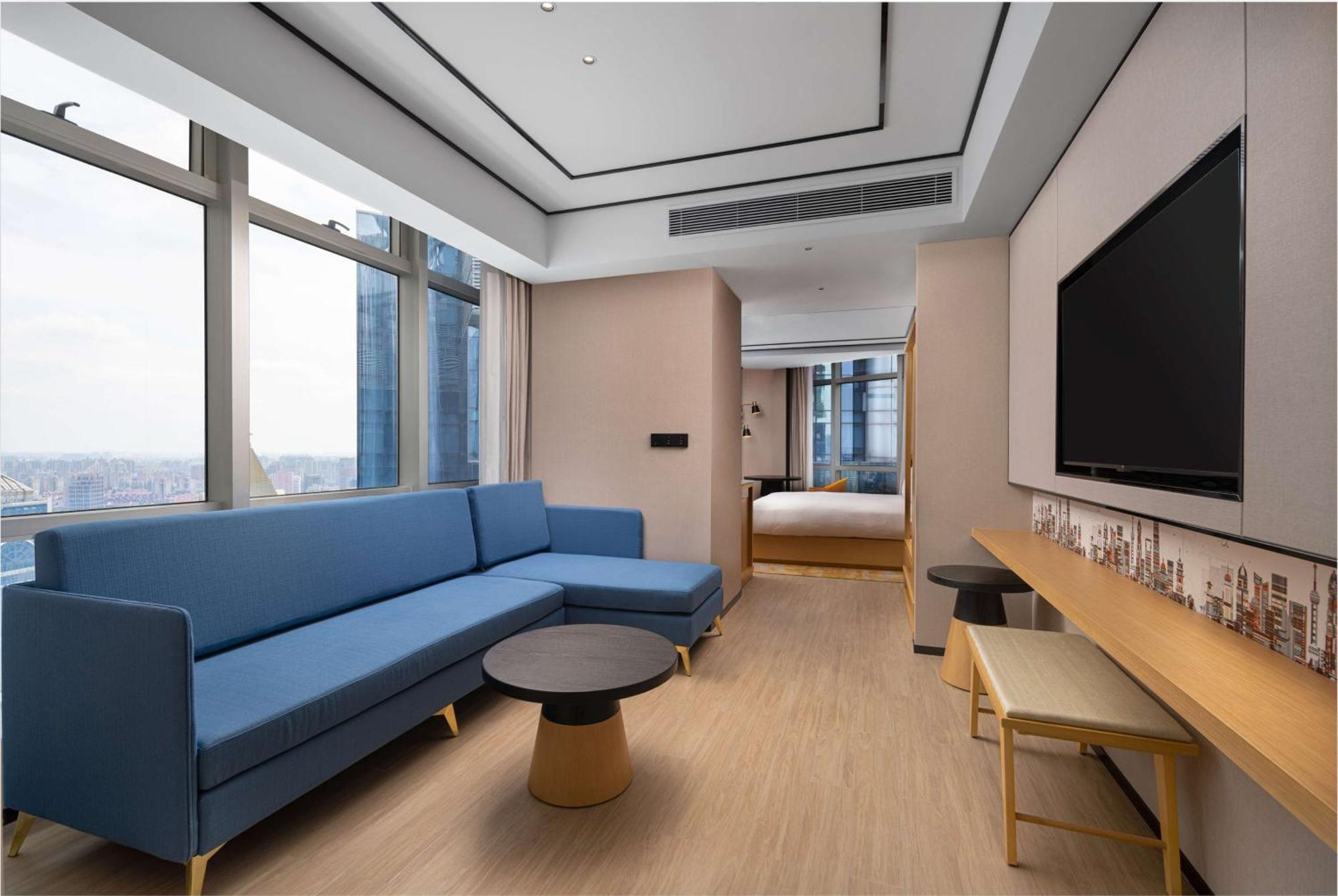 Hilton Garden Inn Shanghai Lujiazui Eksteriør bilde